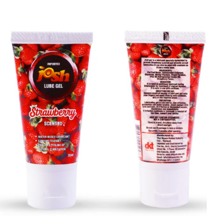 josh lube for easy application || smooth application || glide togher||