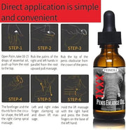 XXXL Enlarging oil, permanent Penis growth oil, Essential oil for sex.