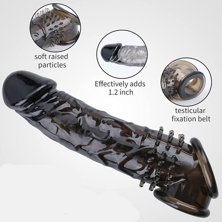 Condom Male Condom Adult Lock Crystal Case Special Design