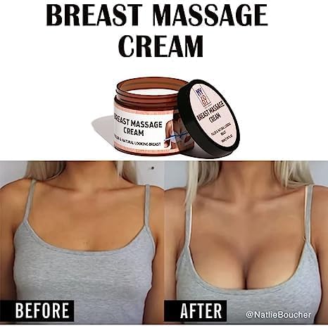 Natural Breast Enlargement Cream - 50g, Enhances Growth & Firms Breasts, Gentle Formula for Lift & Tighten - 1.76floz