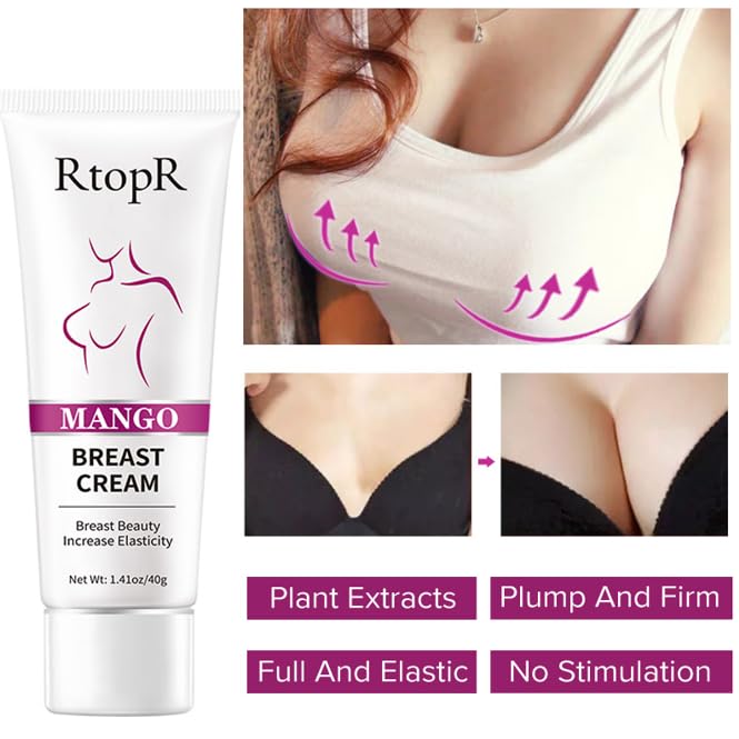 2 Pack Breast Enhancement Cream - Powerful Lifting & Plumping Formula