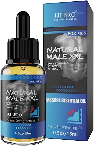 Natural Male XXL Extra Power Strength Massage Essential Oil 30 ml