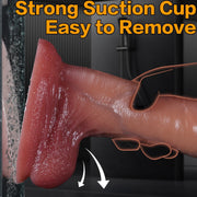 Sex Toys Realistic Dildo, 10 Inch Thick Silicone Dildo, Soft Big Safety Penis