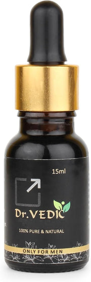 Men's Ayurvedic Oil Pure & Natural (Black) (15 ml Pack of 1)