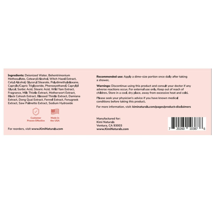 Naturals Breast Max Plus - Breast Enhancement Cream - Breast Enlargement - 4 OZ