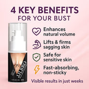 Breast Enhancement Cream for Quick Growth: Enhances, Lifts & Firms Breasts
