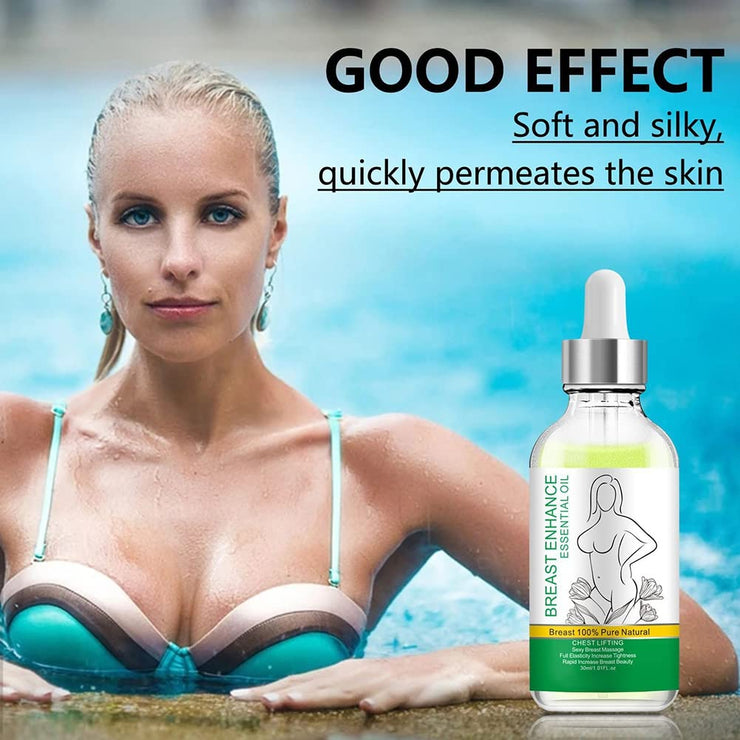 Breast Enlargement Oil - Firming & Lifting Cream for Natural Breast Growth, Perfect Curve for All Skin Types