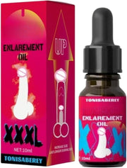 Men's Enlarging Essential Oil - Extra Strength Power Enlarge Massage Gel, Massage Oil 10ml