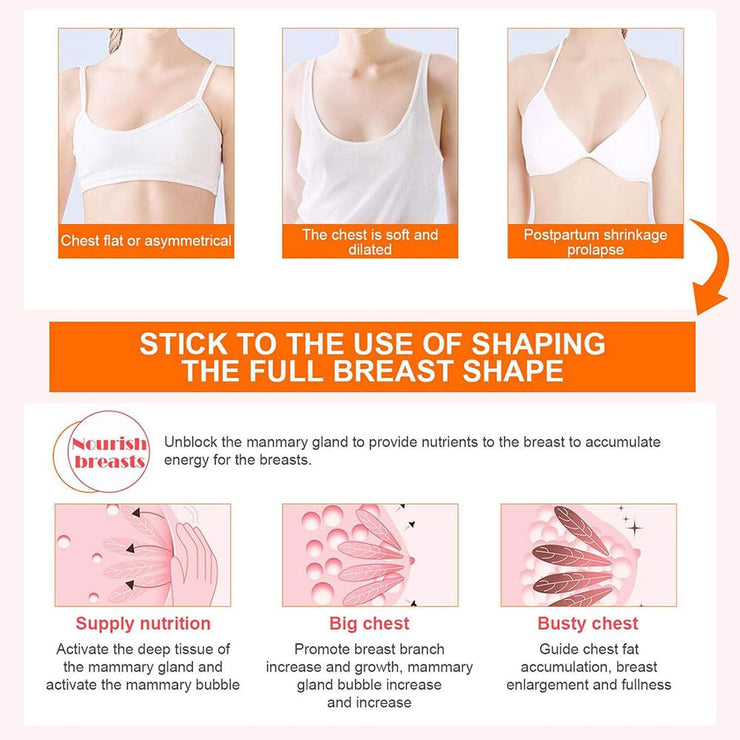 Breast Enhancement Cream, Rapid Action for Breast Growth Lifting and Firming, Gentle Formula