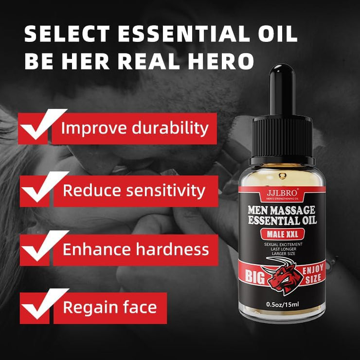 big XXXL Extra Power Strength Men Massage Essential Oil 30 ml