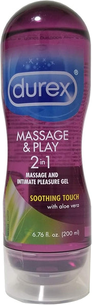 Durex Silicone Lube for Anal Sex, Couples and Personal Use, Long Lasting, 3.38 fl oz