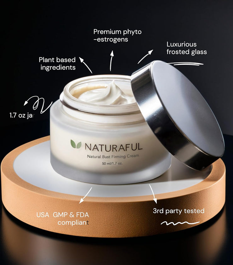 Natural Breast Enlargement, Firming and Lifting Cream 3 JAR
