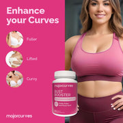 Bust Booster Breast Enhancement Pills – Natural Supplement for Breast Growth
