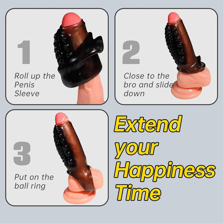 Designed for Modern Men Who Value Both Safety and Pleasure, Combining Ultra