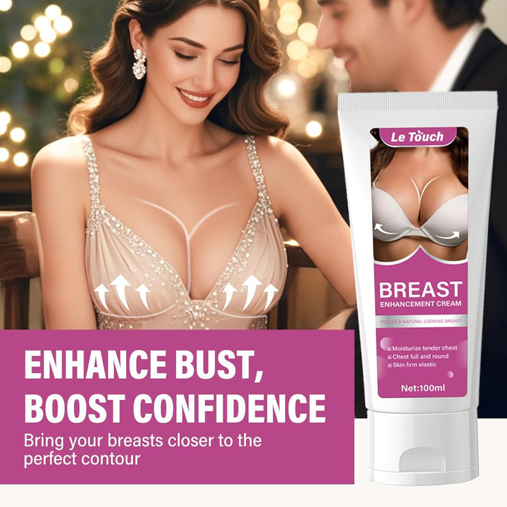 Breast Enhancement Cream - Enlarge, Firm, and Nourish for Fuller, Cream with Gentle Formula