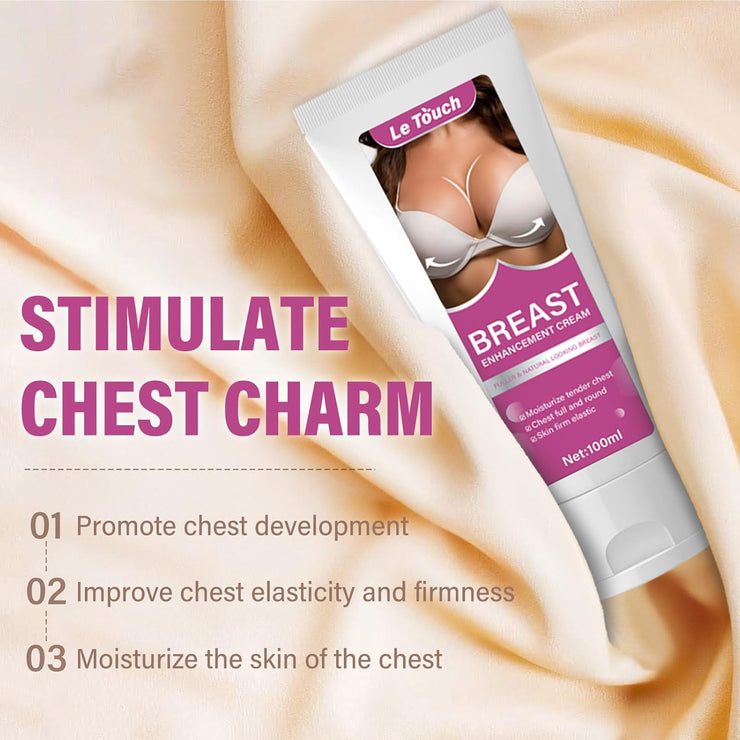 Breast Enhancement Cream - Enlarge, Firm, and Nourish for Fuller, Cream with Gentle Formula