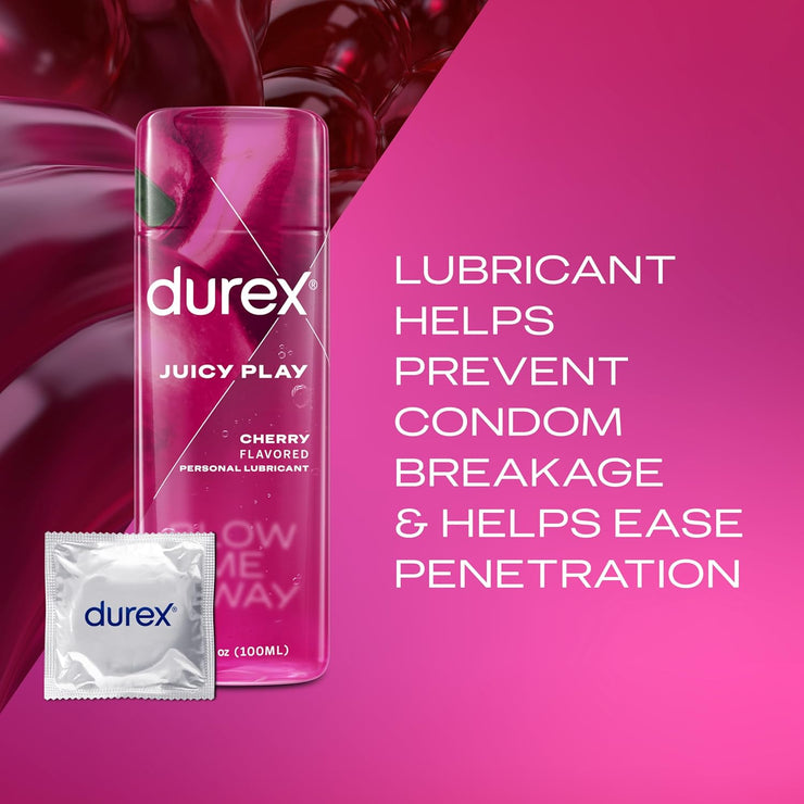 Durex Water Based Lube for Sex, Sex Lube for Women & Men 3.38 fl oz