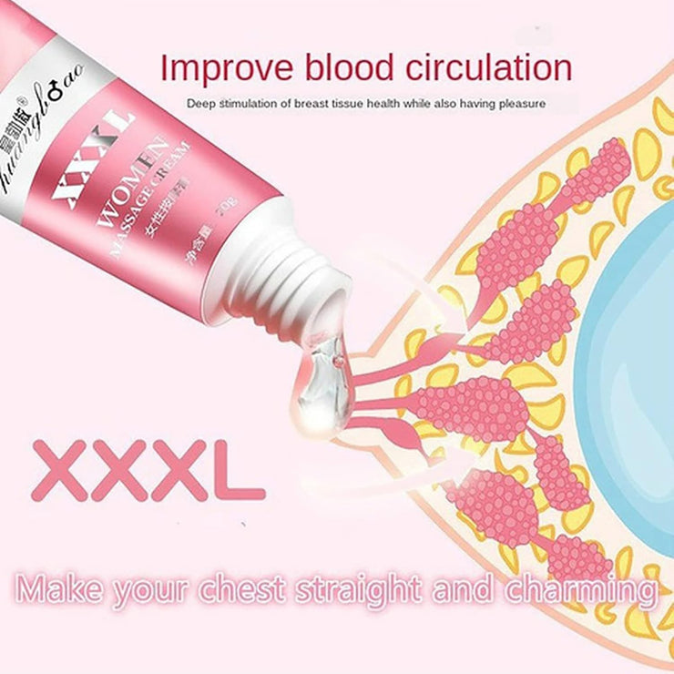 Breast Enhancement Cream, Natural Breast Enlargement Firming and Lifting Cream .