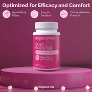 Bust Booster Breast Enhancement Pills – Natural Supplement for Breast Growth