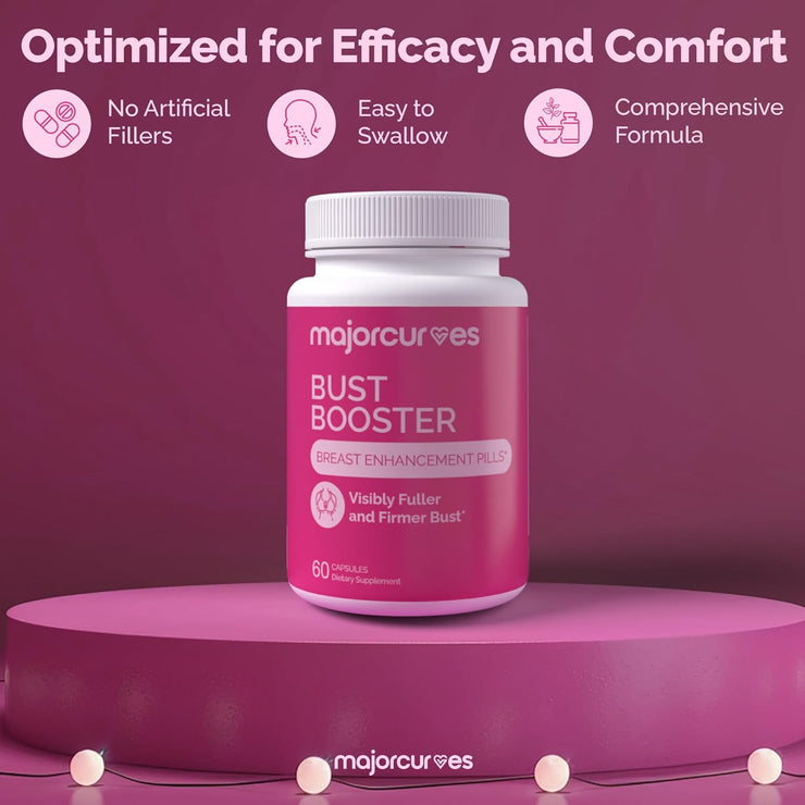 Bust Booster Breast Enhancement Pills – Natural Supplement for Breast Growth