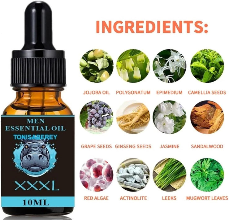 Massage Enlargement Oil for Longer Stronger Large Size