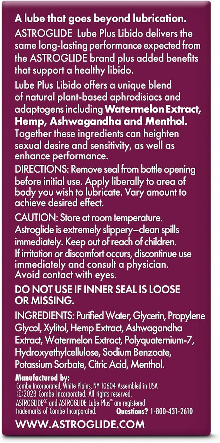 Astrologist Lube Plus Libido 2.5 oz