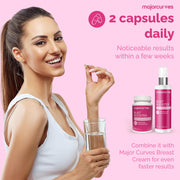 Bust Booster Breast Enhancement Pills – Natural Supplement for Breast Growth