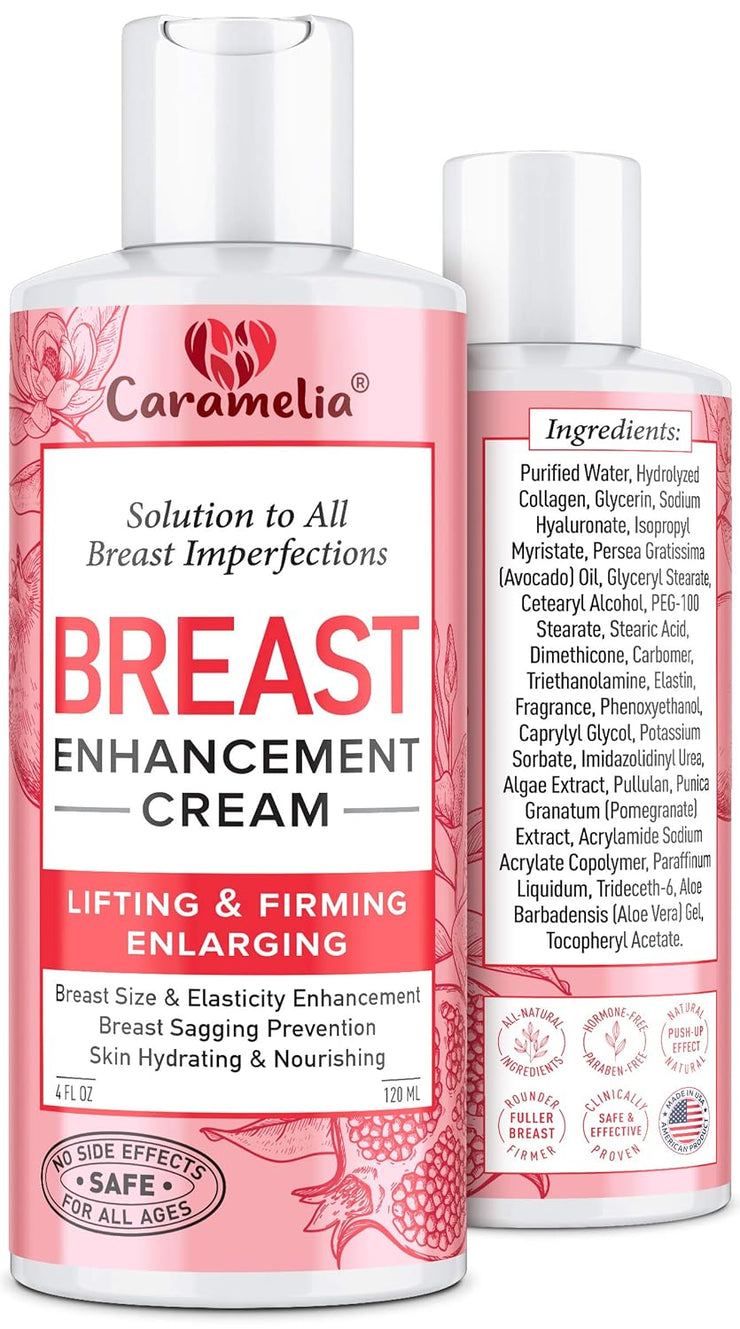 Breast Enhancement Cream - USA Made, Firming & Lifting, 4 Fl Oz