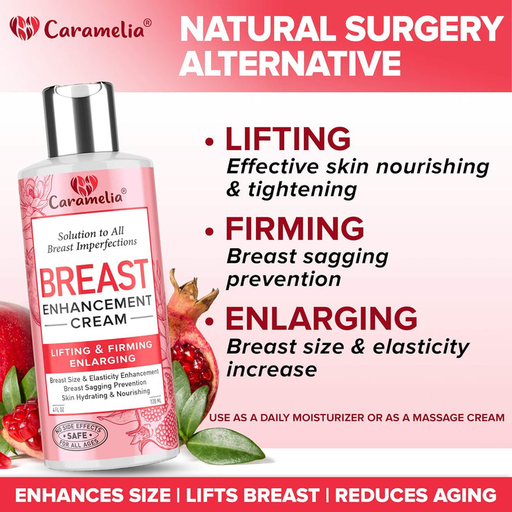 Breast Enhancement Cream - USA Made, Firming & Lifting, 4 Fl Oz