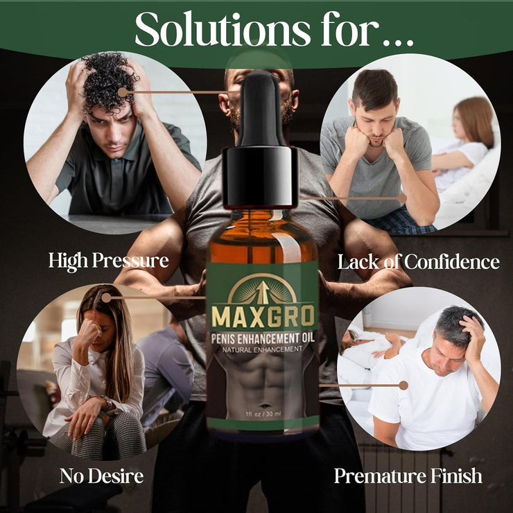 Enhancement Oil for Men – Improve Strength & Stamina 30 ml