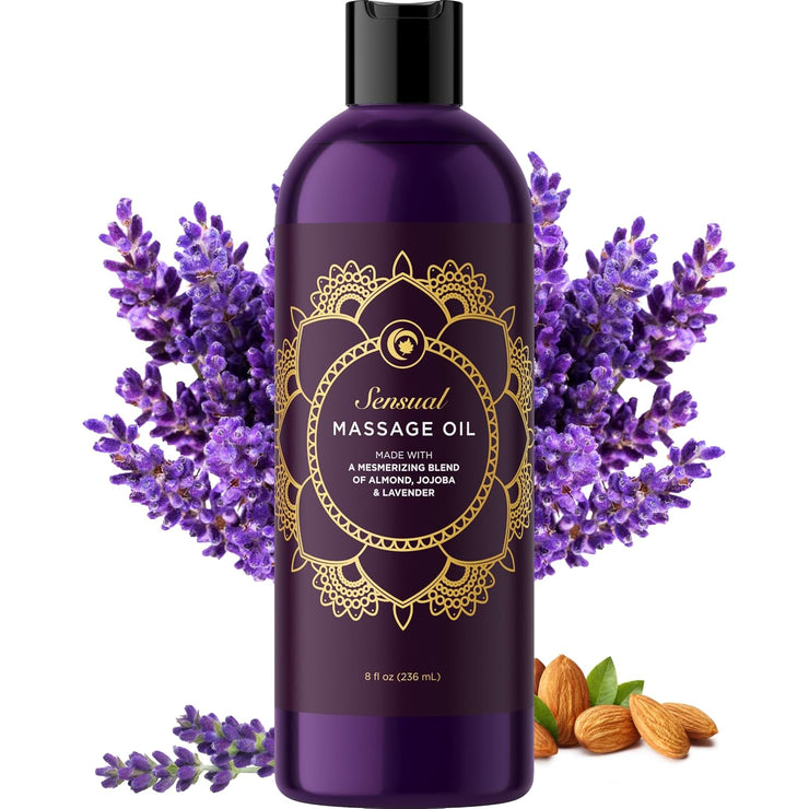 Massage Oil for Couples - Massaging Oil for Massage Therapy with Vitamin E
