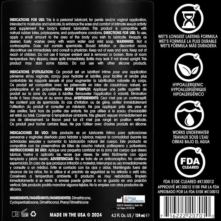 Lube for Men, Women &amp; Couples -Water-Based Lubricant 3 fl oz