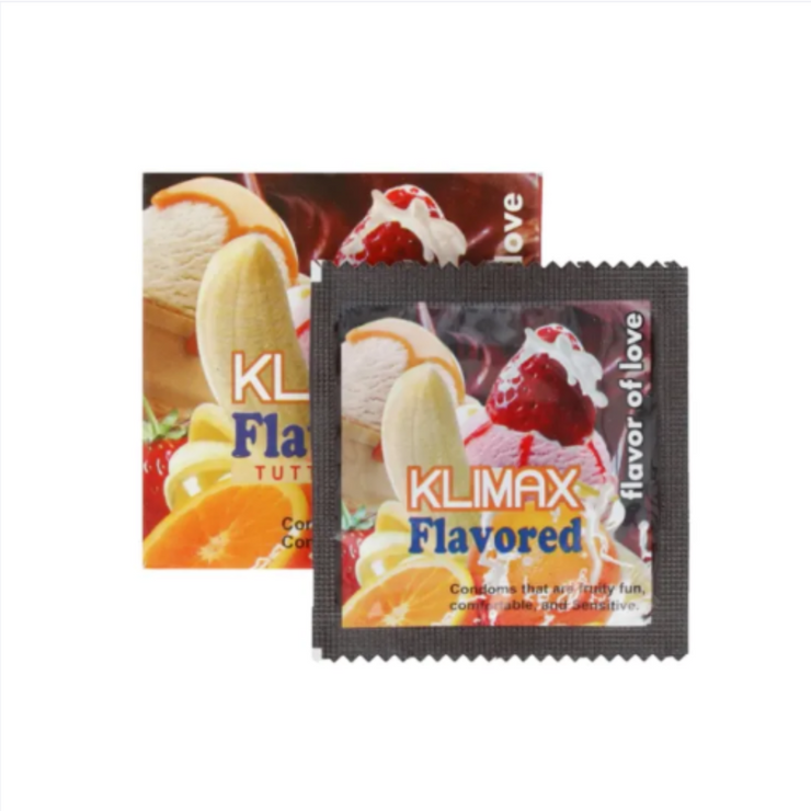 klimax flavored tuttifruti Condom 2 pieces